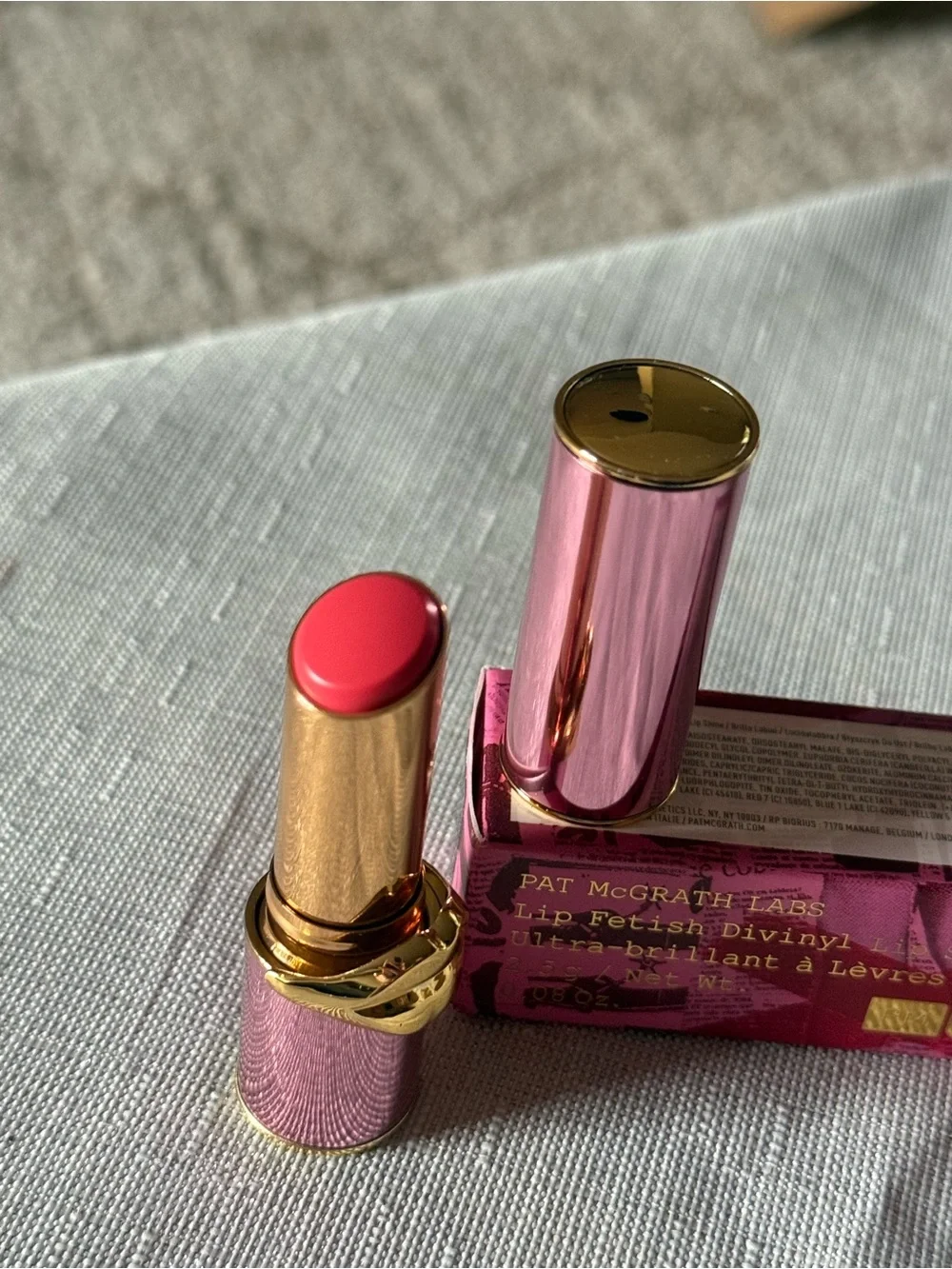 Pat McGrath Lip Fetish Divinyl Lip Shine Boudoir Rosé 592 2.5g New